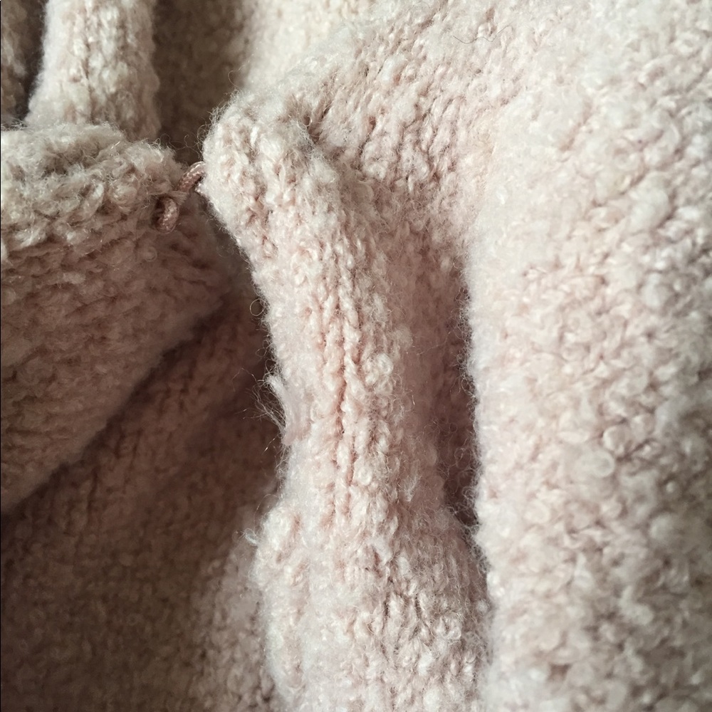 Soft Pink Moda International Ruffle Sweater - Picture 2 of 7